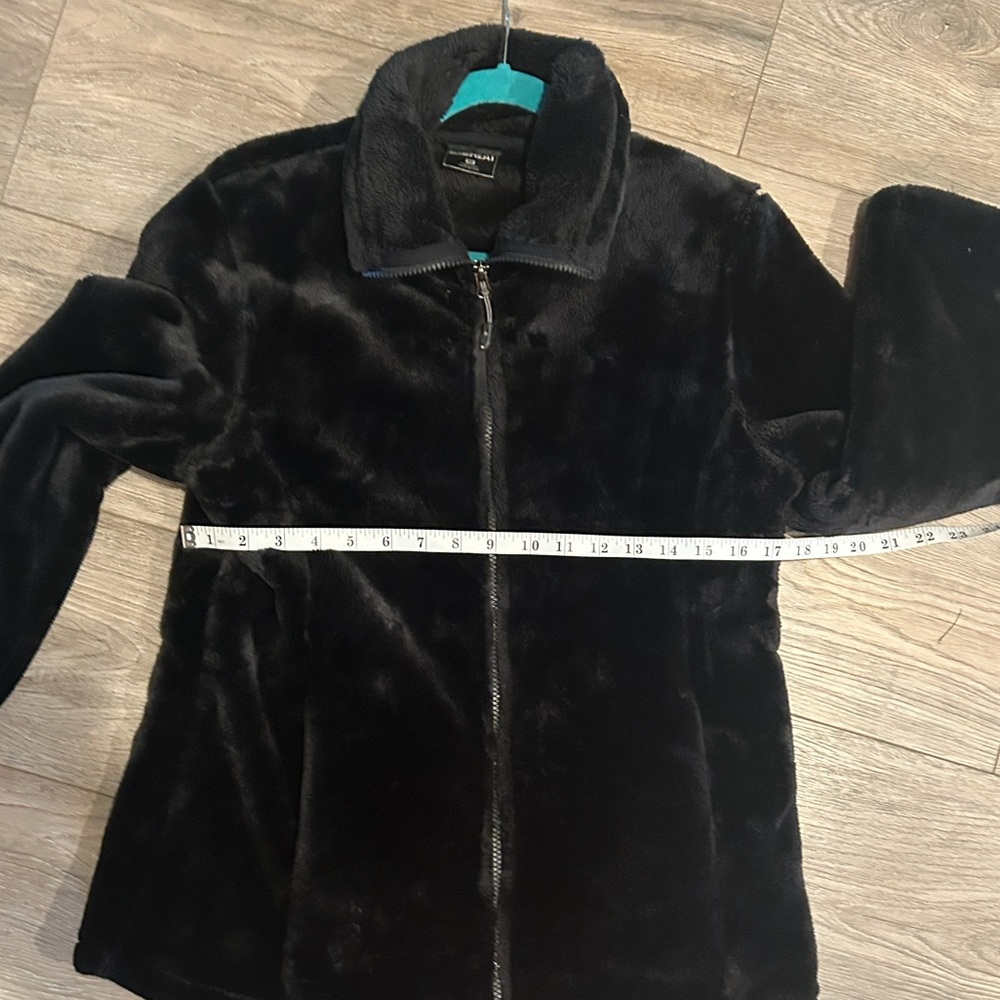 32 Degrees Heat full zip up‎ Black Plush Jacket Size M - Picture 3 of 10